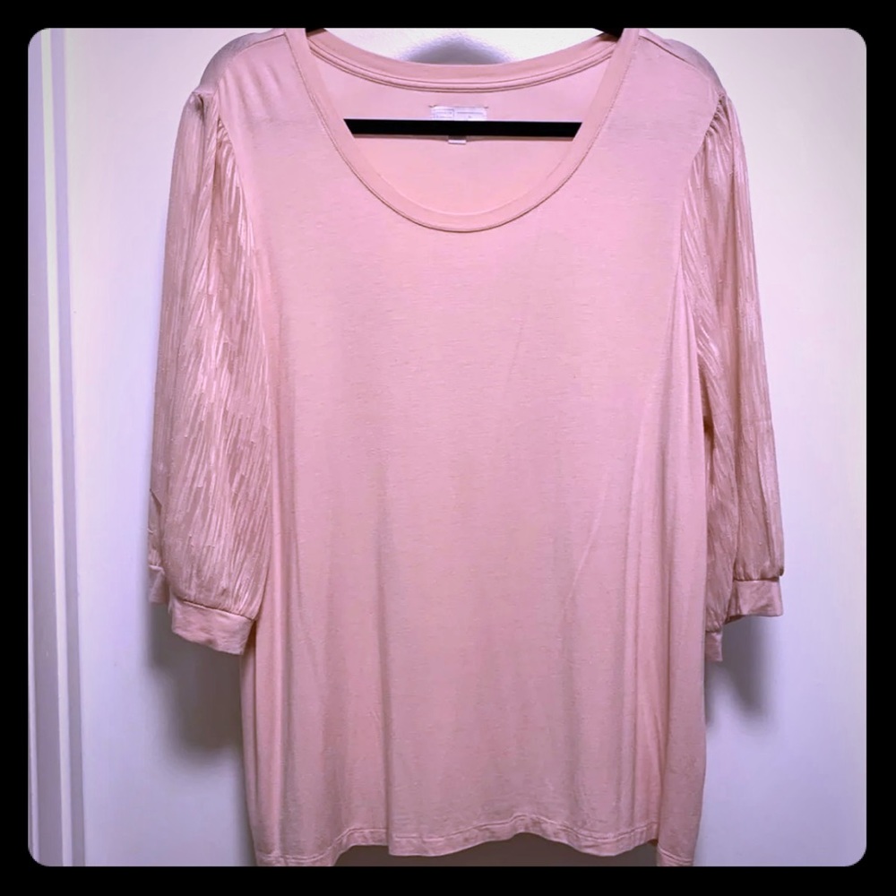 Baby pink blouse